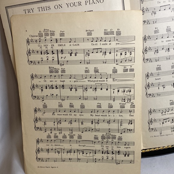 I’ll Never Smile Again Sheet Music Must Bundle - Picture 8 of 10